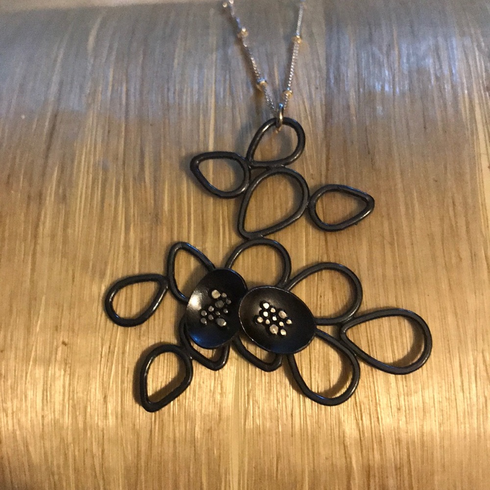 Recycled Sterling Silver necklace.